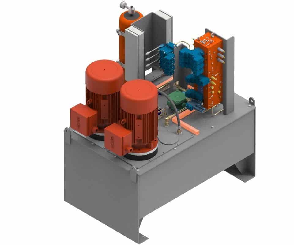 Hydraulische Atex Systeem 3d