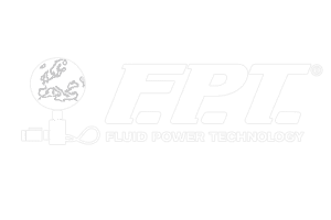 F.p.t. Logo Ontwerp In Wit